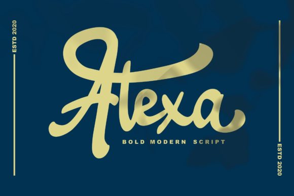 Alexa Script: A Timeless Handwritten Font for Modern Design