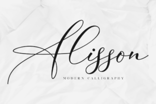Alisson Script: A Font That Captures the Essence of Romance and Elegance