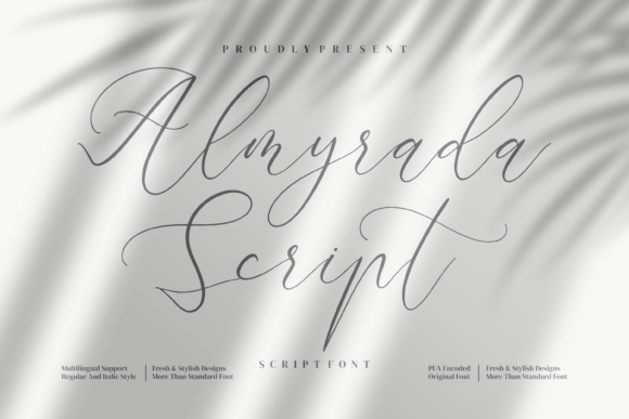 Almyrada Script: A Touch of Elegance in Every Design