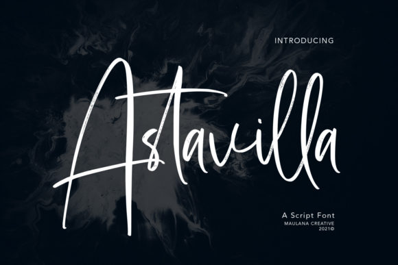 Astavilla Script: A Versatile Font for Modern Design Needs