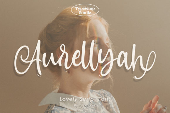 Aurellyah Script: A Handwritten Font with Class and Versatility