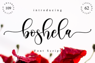 Boshela Script: A Font That Captures the Essence of Modern Elegance
