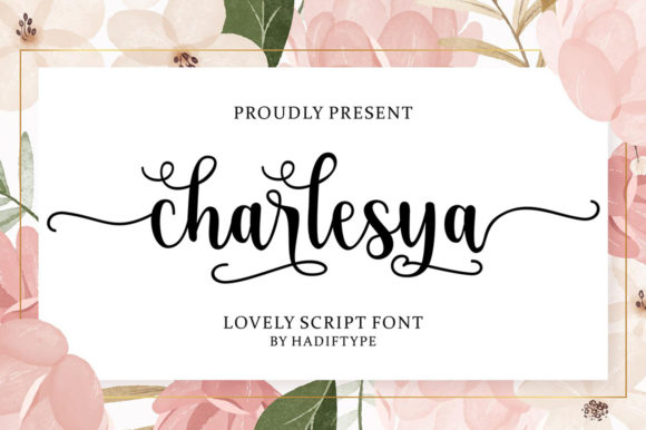 Cherlesya Script: A Delicate Touch for Your Creative Projects