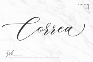 Correa Script: A Modern Handwritten Font That Captures the Spirit of Today’s Creative World