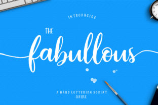 Fabullous Script: A Bold Handwritten Font That Elevates Modern Design