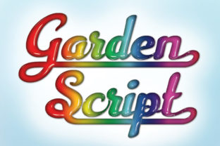 Garden Script: A Unique Typographic Tool for Creative Expression