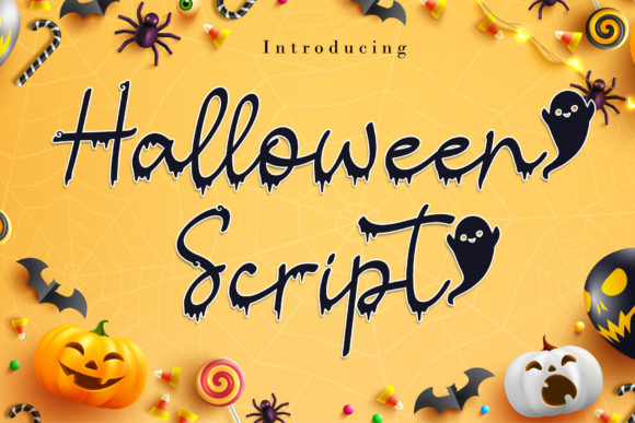 Halloween Script: A Spooky Handwritten Font for Modern Creativity