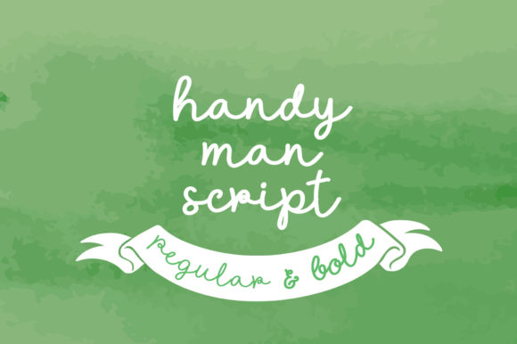 Handyman Script: A Versatile Handwritten Font for Design Projects