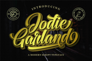 Jodie Garland Script: A Timeless Font for Elegant Design