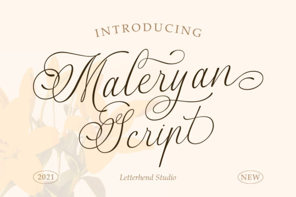 Maleryan Script: A Timeless Font for Elegant Design