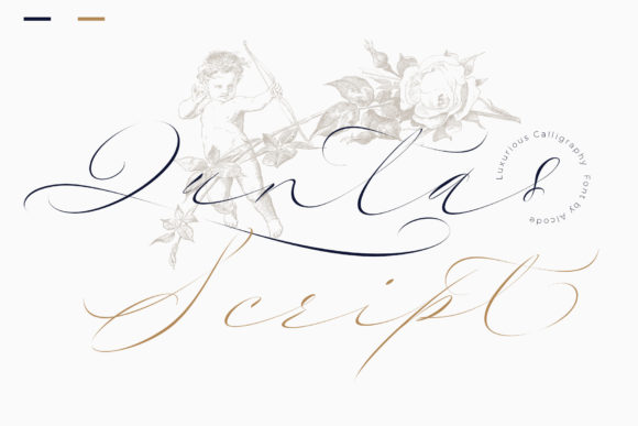 Quntas Script: A Graceful Font for Elegant Design Projects