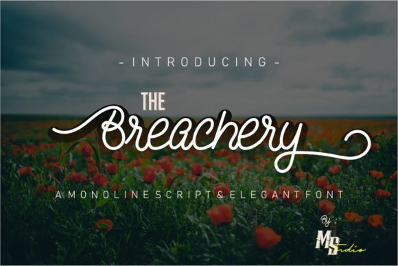 The Elegant Charm of The Breachery Script: A Versatile Handwritten Font for Modern Design